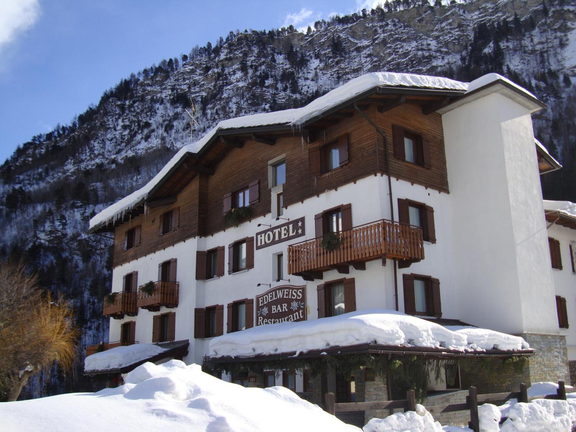 Hotel Edelweiss Pré-Saint-Didier Buitenkant foto