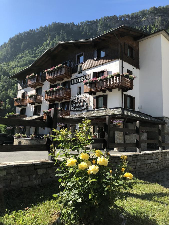 Hotel Edelweiss Pré-Saint-Didier Buitenkant foto